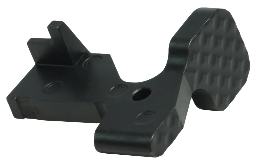 Seekins Precision Enhanced AR-15 Bolt Catch, Oversized Diamond Texture, Black Melonite Steel 0011510057