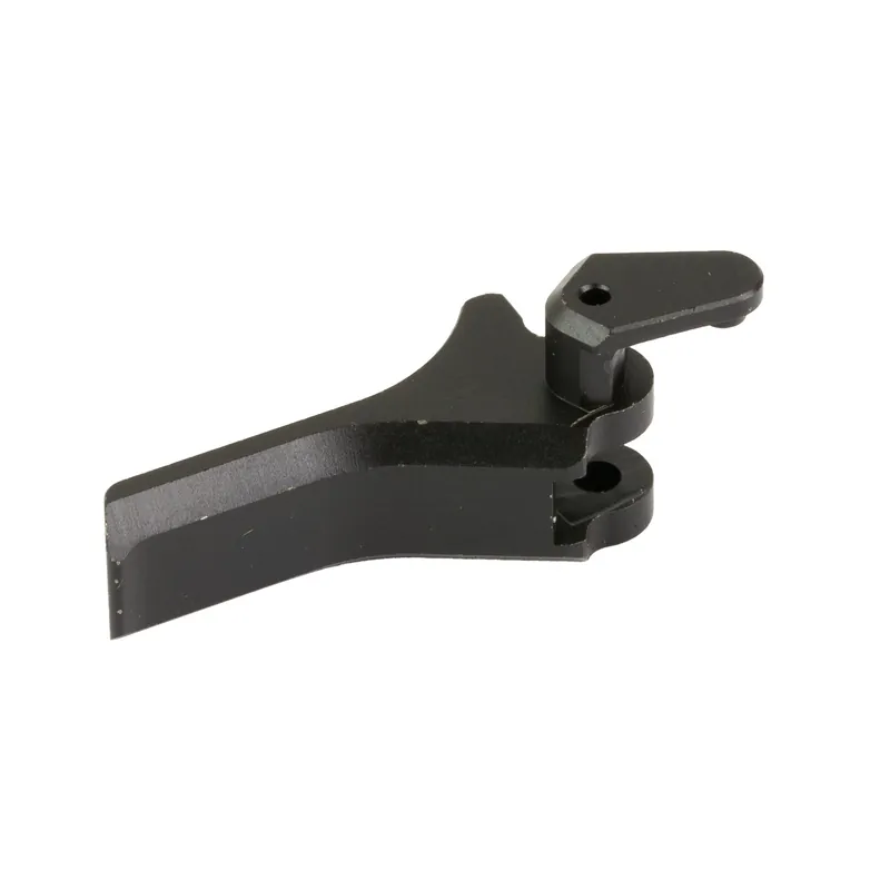 True Precision P365/P365XL Flat Trigger Shoe, 316 Stainless, Black Nitride Finish TP-P365T-BL