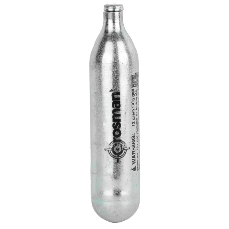Crosman Powerlet 12-Gram CO2 Cartridges 5-Pack, Snug Fit Solid Seal for Airguns 231B