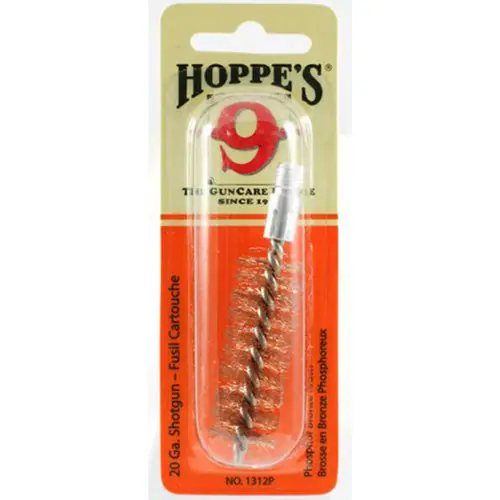 Hoppe‘s Phosphor Bronze Shotgun Bore Brush, 20 Gauge (10-Pack) HOP1312P