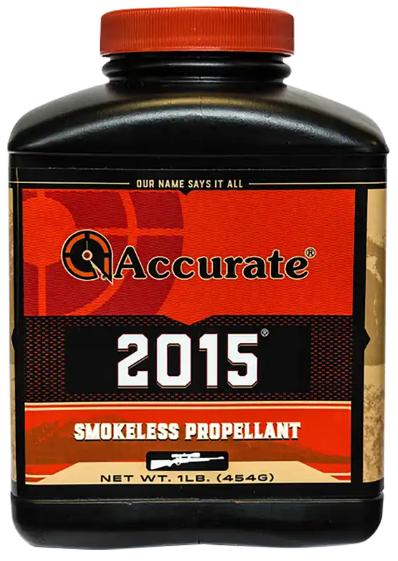 Accurate 2015 Smokeless Rifle Powder, Fast-Burning Single-Base Extruded, 1 lb A20151