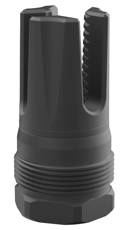 BREEK Scorch 3-Prong Plan B Flash Hider, Black Nitride Steel 5/8x24 30 Cal BRK4416