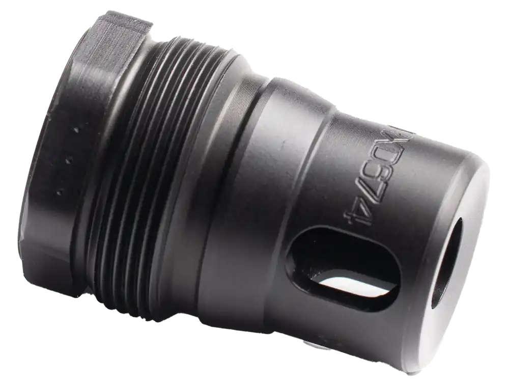Dead Air XRF Xeno Rimfire Muzzle Brake, Black Nitride 17-4PH Stainless, M10x1 RXD675