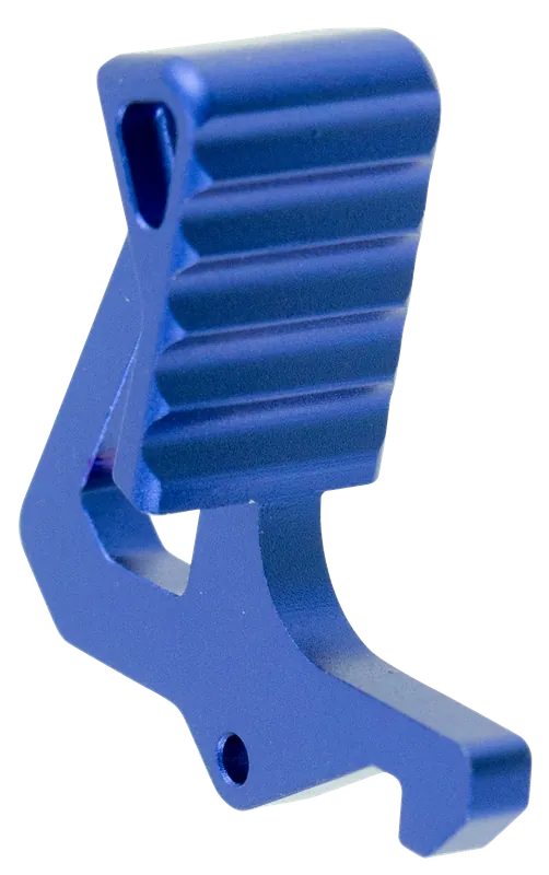Strike AR Extended Charging Handle Latch, Blue Hardcoat Anodized Aluminum ARLATCHBLU