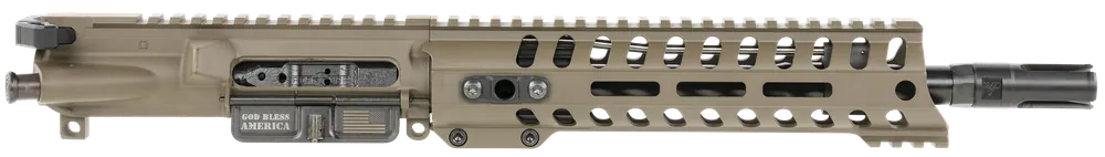 Patriot Ordnance Factory Minuteman AR-15 Complete Upper 10.5in 5.56 NATO M-LOK Patriot Brown 01817