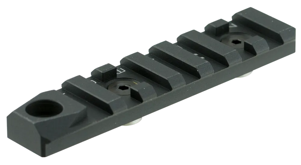 Strike Industries LINK 7-Slot M-LOK/KeyMod Picatinny Rail Section with QD Socket, LINKRS7QD