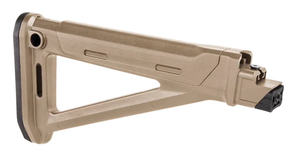 Magpul MOE Fixed AK Stock with Internal Storage & Quick-Detach Sling Mount, Flat Dark Earth MAG616FDE