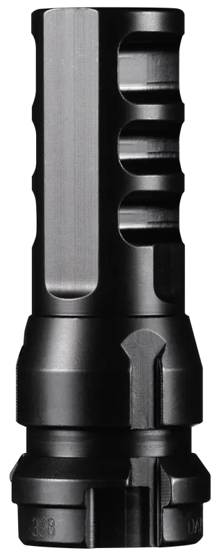Dead Air KeyMo Muzzle Brake Black Nitride 4140 Steel M18x1 for .338 Caliber DA104