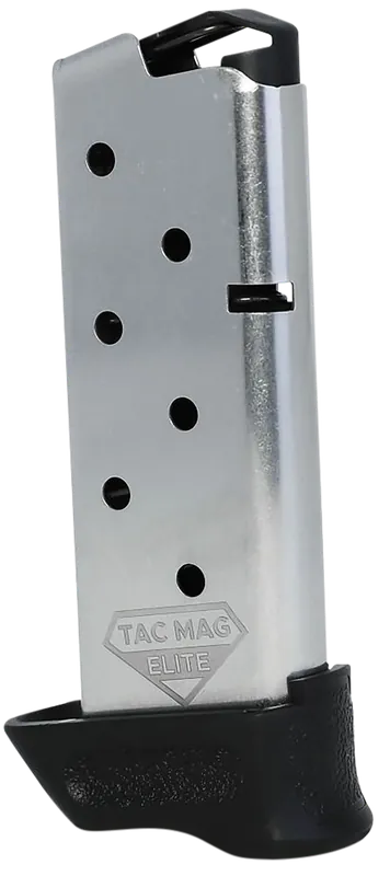 Kimber Micro 9 TacMag Elite Extended 7-Round 9mm Luger Magazine, Stainless/Silver 1200851A