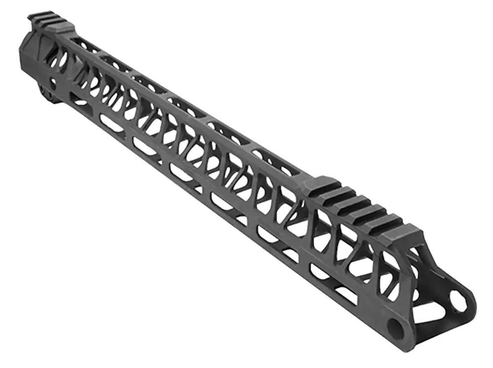 TIMBER CREEK OUTDOOR INC Ultralight Enforcer 15-Inch Aluminum AR-15 Handguard w/ Picatinny Rails ULE15HGBL