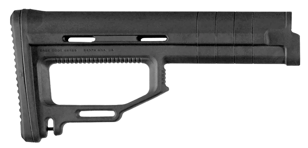 Strike Viper Modular Fixed AR-15 Stock, Polymer Black, Shim-Adjustable Length of Pull VIPERMFSBK