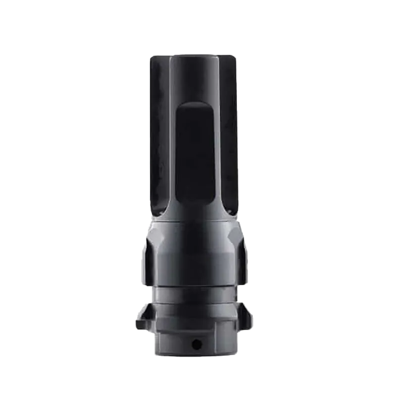 Dead Air KeyMo Flash Hider, Black Nitride 4140 HT Steel, M13x1LH Threads .22 Cal DA311