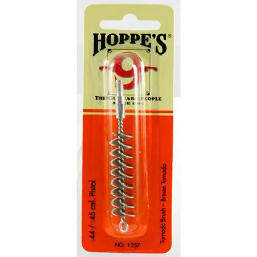 Hoppe‘s Tornado Spiral-Wound Stainless Steel Cleaning Brush for .44/.45 Cal Pistols HOP1257