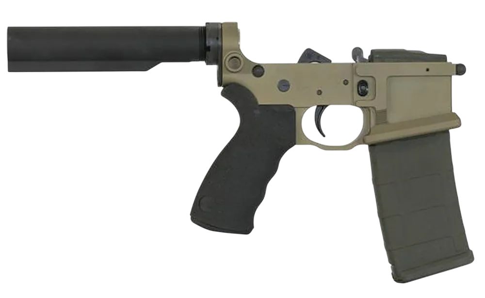 Franklin Armory Libertas Built Billet AR-15 Lower Receiver, 7075-T6, Black Anodized 0020009BLK