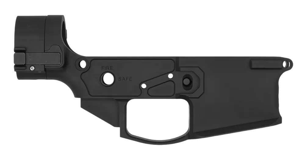 Shield Arms SA-15 Stripped Folding AR-15 Lower Receiver, Black Anodized 7075-T6 Billet SA-15-SLU