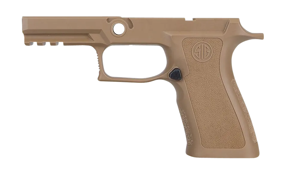 Sig Sauer P320 X-Series Carry Grip Module, Small, Coyote Polymer, GRIPMODXCA943SMCOY