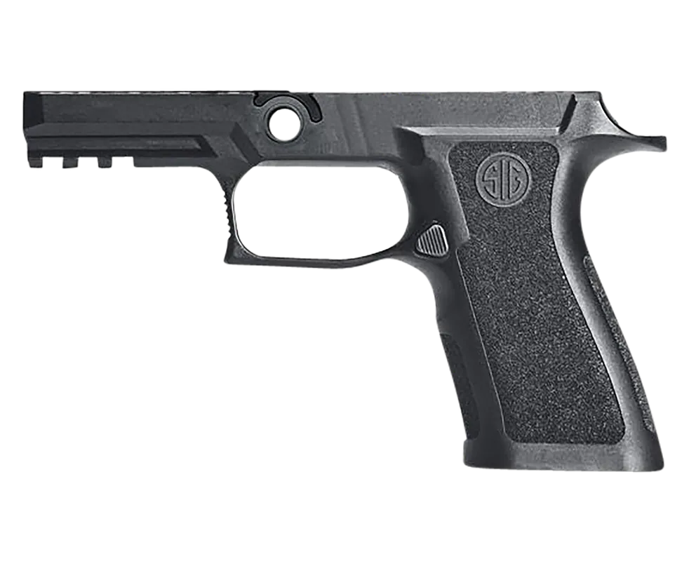 SIG Sauer P320 X-Series Carry Grip Module, Small Black Polymer w/ Magwell/Weight Compatibility GRIPMODXCA943SMBLK