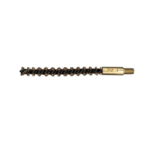 Shooter‘s Choice .22 Cal 3in Bronze Bore Brush, Phosphor Bronze Bristles, 8-32 Thread SHCSHF3223B