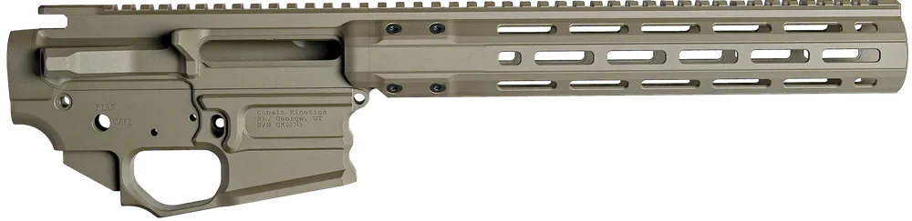 Cobalt Kinetics CK-Pro AR Receiver Set w/ 9.8 in Handguard, FDE Finish CKPROSET98FDE