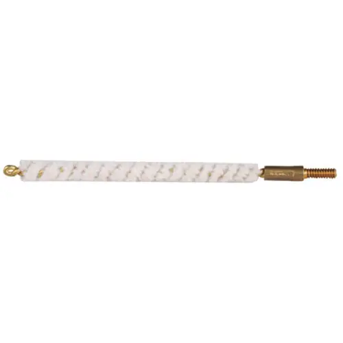 Pro-Shot .17 Caliber Bore Mop, 100% Cotton Cleaning Swab with Brass Core, 5-40 Thread PSTMP17