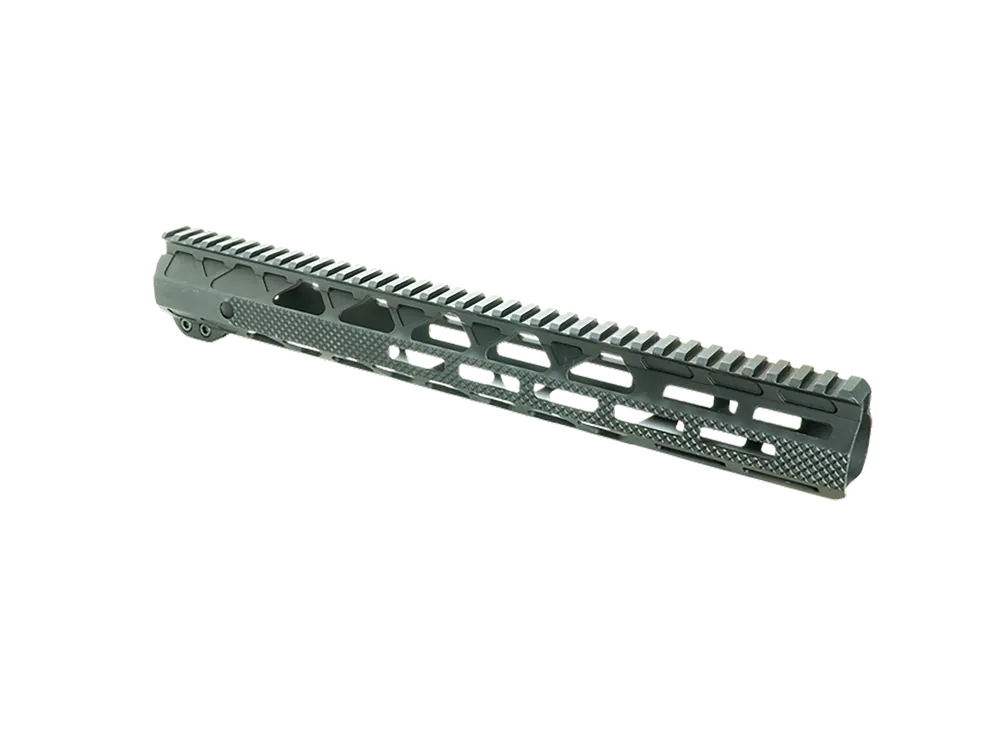 TIMBER CREEK OUTDOOR INC Greyman 10-inch M-LOK AR-15 Handguard, Billet Aluminum, Picatinny Rail G10HGBL