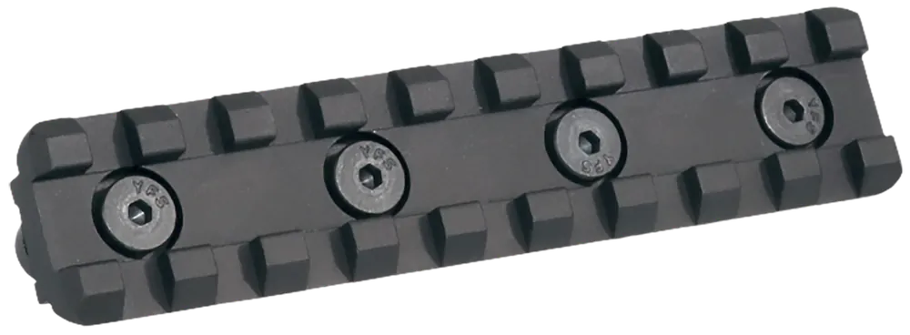 Samson KeyMod 4-Inch Picatinny Rail Kit, Black Hardcoat Anodized, 0 MOA 040201101