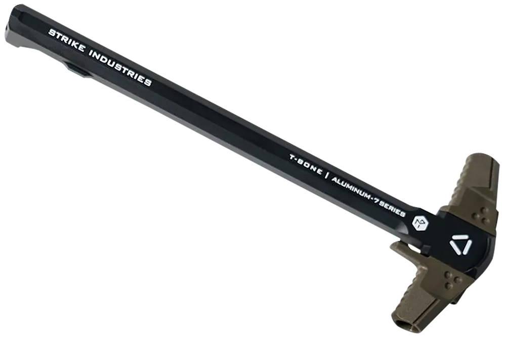 Strike Industries T-Bone AR-15 Charging Handle, Gas Redirect System, OD Green PolyFlex ARTBCH223BKOD