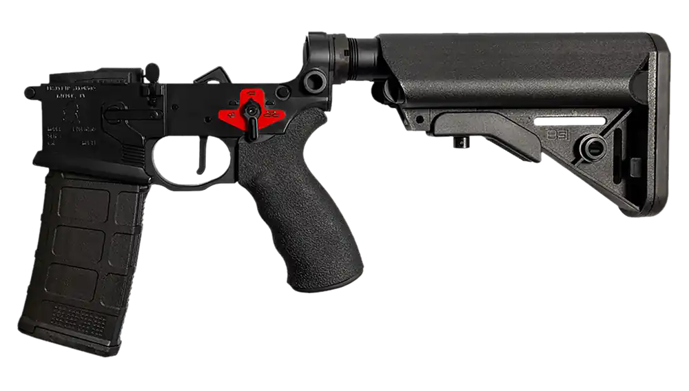Franklin Armory Elite Libertas Lower Receiver w/ Binary Firing System III, Black Anodized 0020023BLK