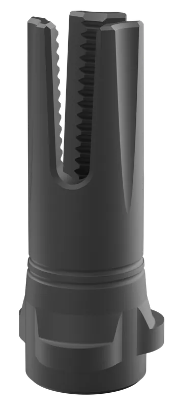 Breek Arms Scorch 3-Prong Flash Hider, Black Nitride 5/8x24 for 9mm, BRK4319