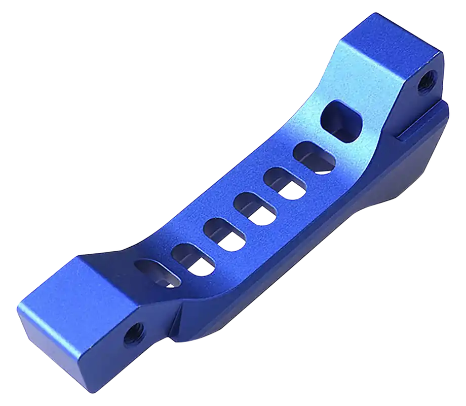 Strike Industries Fang Billet Aluminum Trigger Guard for AR Platform, Blue Anodized BTGFANGBLU