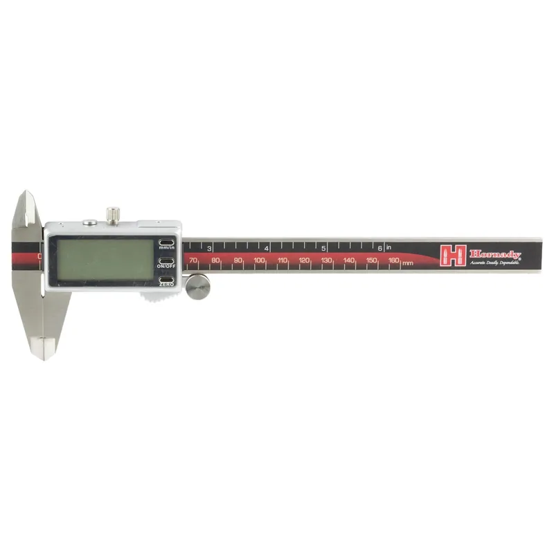 Hornady Digital Caliper for Reloading w/ Extra-Large LCD, .001 in Accuracy, 050081