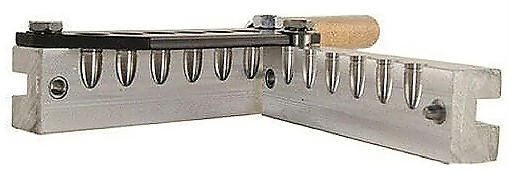 Lee 6-Cavity Bullet Mold .356 Dia 125 Grain Round Nose (356-125-2R) Aluminum Blocks 90457