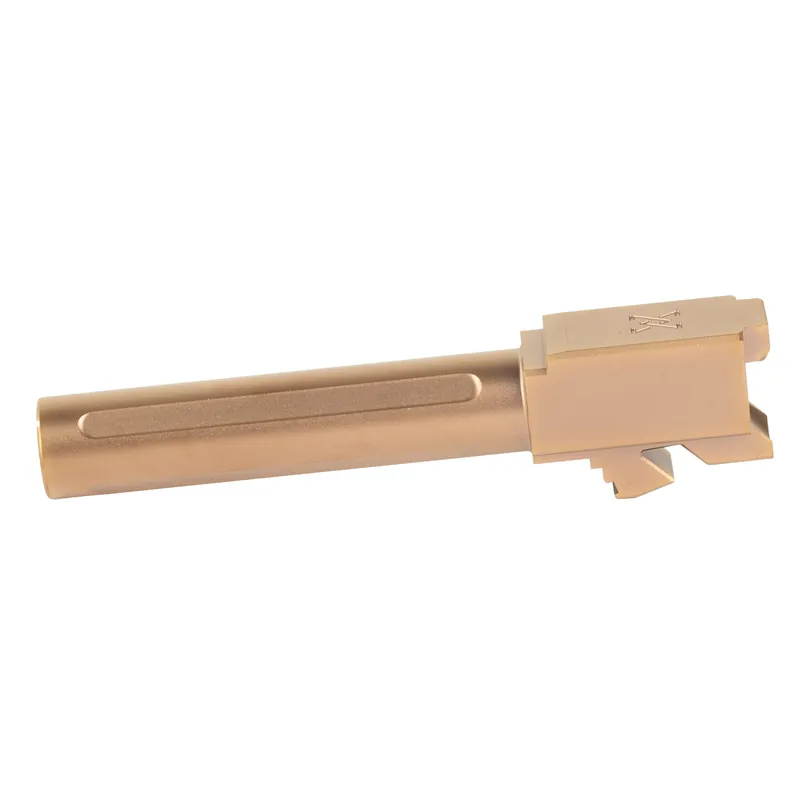 True Precision Glock 19 Match Grade Drop-In 9mm Barrel, Copper Titanium Carbonitride Finish TP-G19B-XC