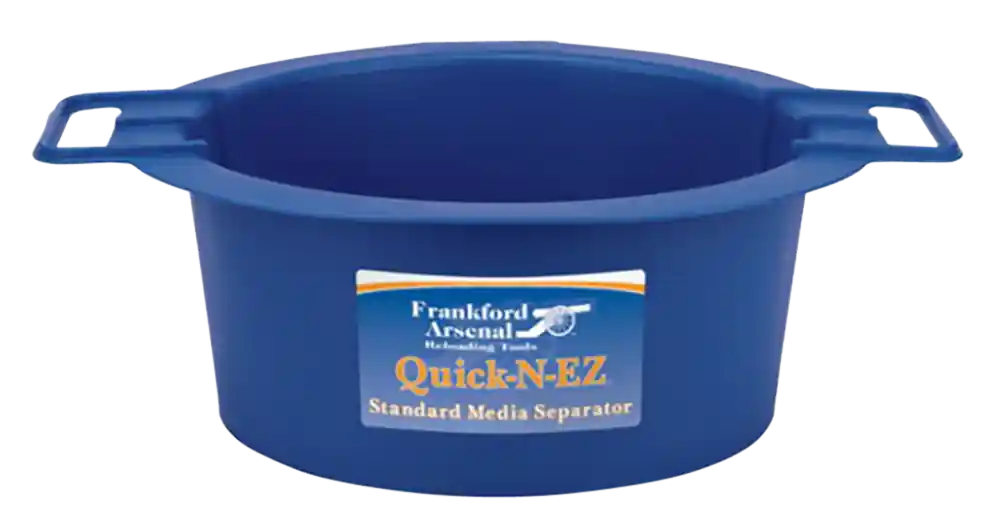 Frankford Arsenal Quick-N-EZ Standard Media Separator for 3.5/5 Gal Buckets, Blue Plastic 121925