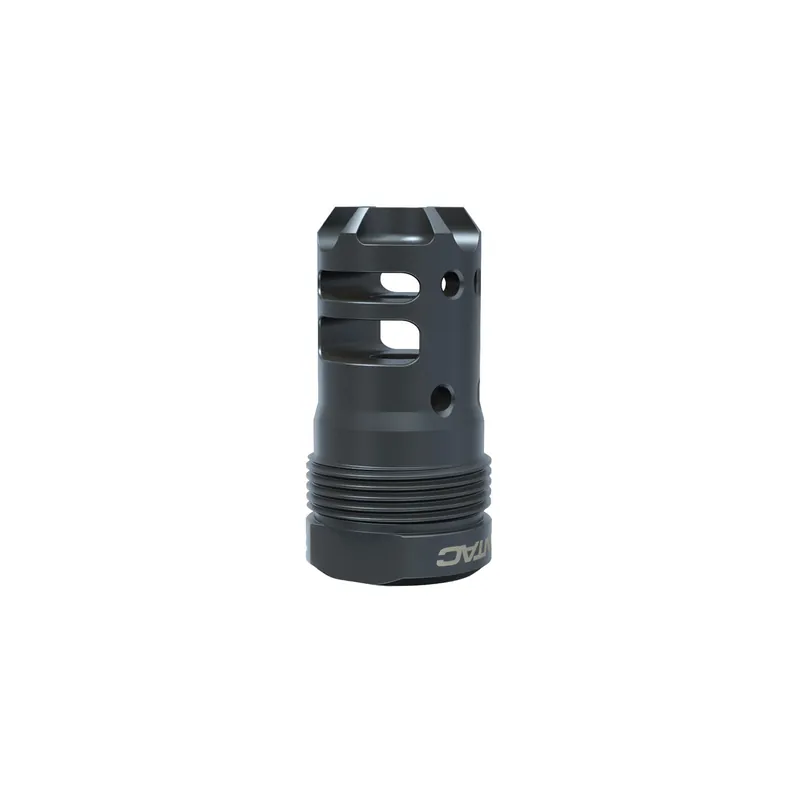 LanTac USA LLC Dragon 9mm Plan B Hub Mount Muzzle Brake, 1/2x28 Thread, DGN9MMB-PBS