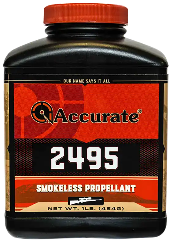 Accurate 2495 Smokeless Extruded Rifle Powder, 1 lb Canister for .308 Win Loads A24951