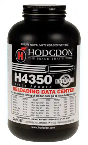 Hodgdon Extreme H4350 Extruded Rifle Powder, Temperature Stable, 1 lb Canister 43501