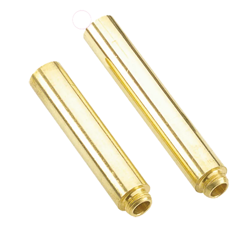 Traditions Brass Powder Flask Spout Set, 75/100 Grain Muzzleloader Measure Tips A1237
