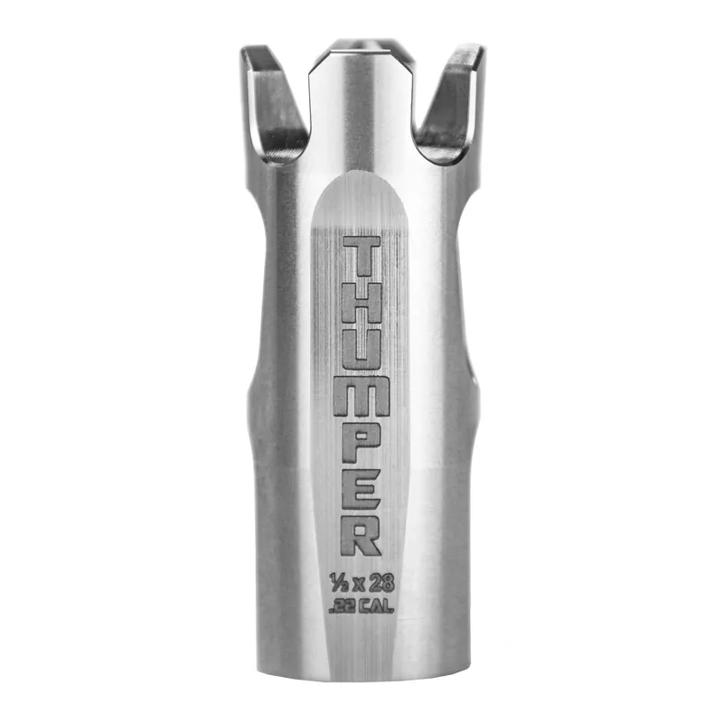 Battle Arms Development Thumper Muzzle Brake .22 Cal 1/2x28 Stainless Steel BAD-THUMPER-223-SS