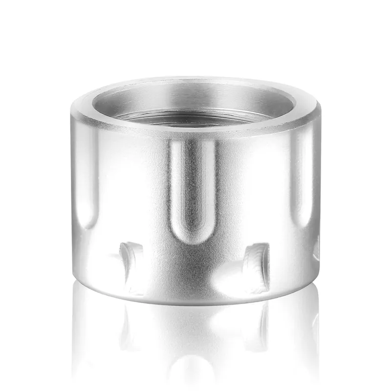 Backup Tactical Revolver Cylinder Thread Protector for 1/2x28 Barrels, Silver CYL-SIL