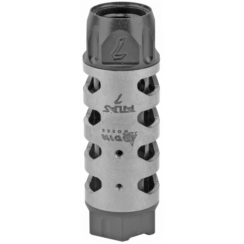 Odin Works Atlas 7.62/.30 Cal Compensator Muzzle Brake, 5/8-24, Titanium Sleeve MB-ATLAS-7