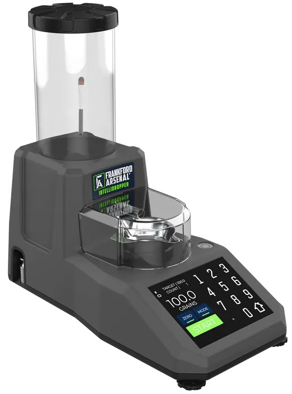 Battenfeld Intellidropper 2.0 Electronic Powder Scale & Dispenser, Gray, 1217412