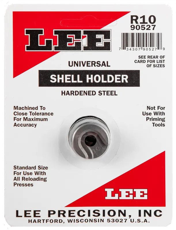 Lee Precision Universal Press Shell Holder 10R for 220 Swift/6.5 Japanese/7x64 Brenneke 90527