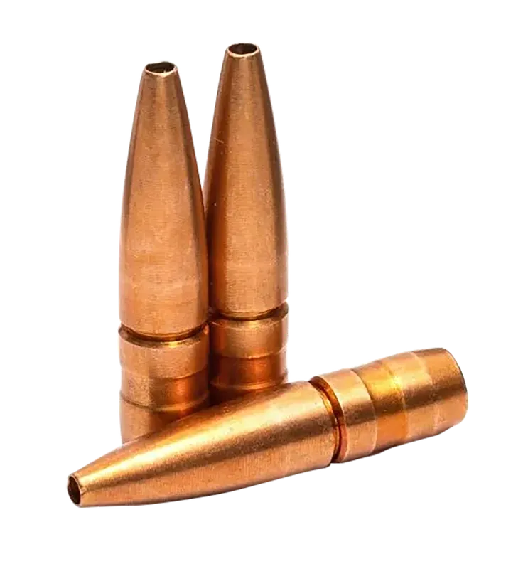 LEHIGH DEFENSE Controlled Chaos .243/6mm 85gr Lead-Free Solid Copper Reloading Bullets 05243085CUSP