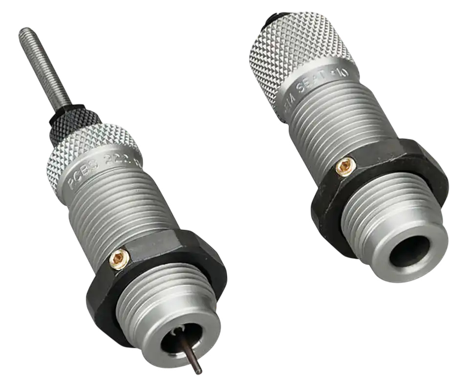 RCBS Standard 2-Die Reloading Set for Bottleneck Cases, Full-Length Sizer & Seater Die 24001
