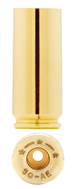 Starline Brass Unprimed 50 Action Express (50 AE) Handgun Brass Cases, 50/Bag 50AEEUP50