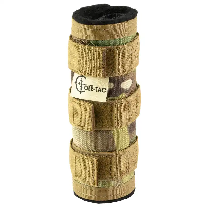 Cole-TAC High Temperature Python HTP 6in Suppressor Cover, MultiCam, 3000°F Rated HTP103