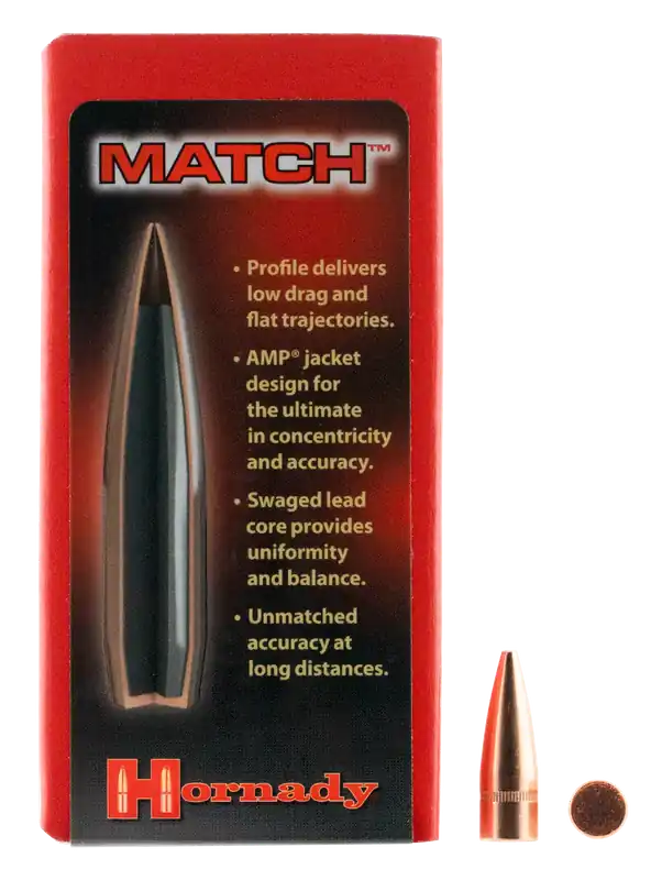 Hornady Traditional Varmint .30 Cal .308 125gr Hollow Point Rifle Bullets 100/Box 30192