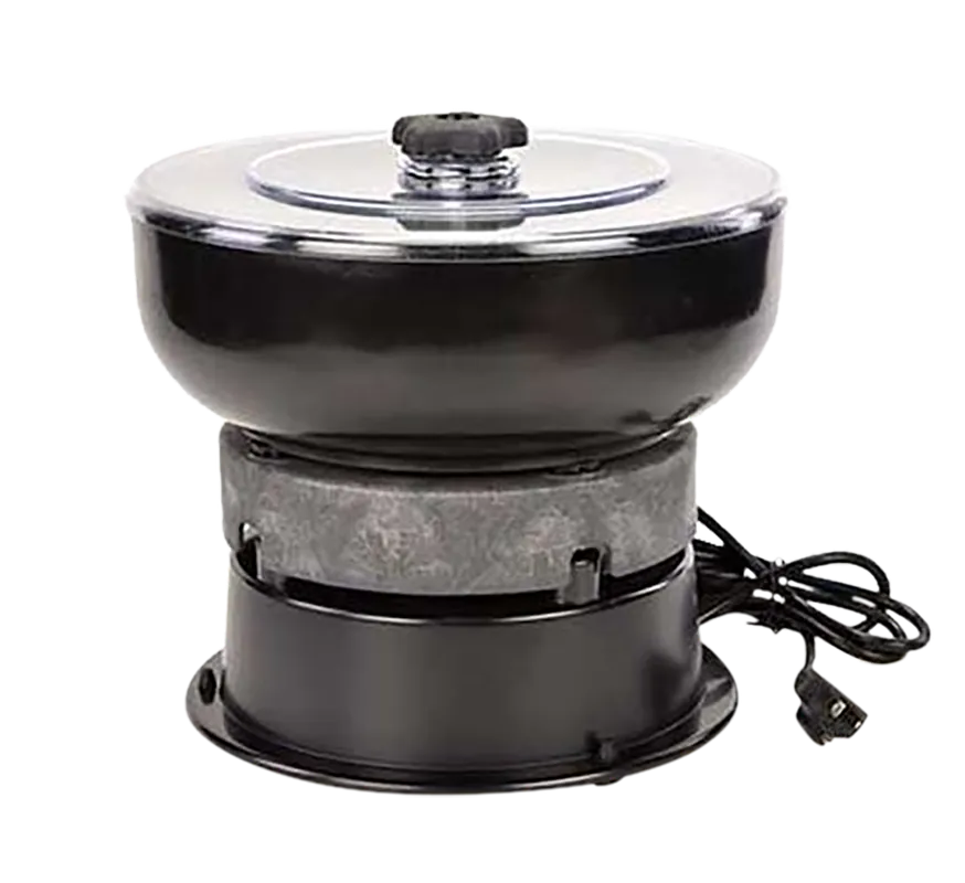MEC 400 Vibratory Brass Case Tumbler Polisher for Reloading Case Cleaning, Use with Corn Media 1311097