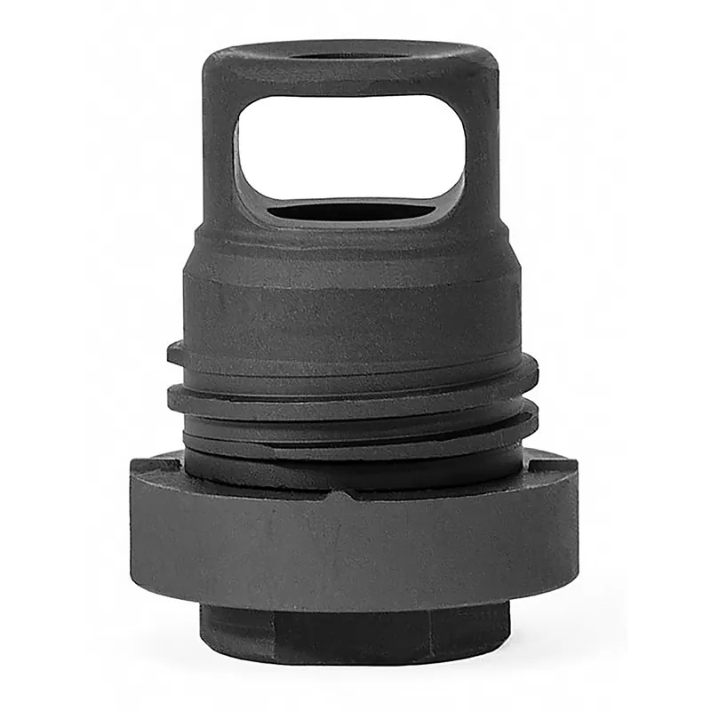 Yankee Hill Machine Co Mini Quick-Detach Muzzle Brake 9mm 1/2-28 Phosphate Finish YHM-3109-1MB-28A